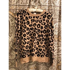 Leopard Print Sweater